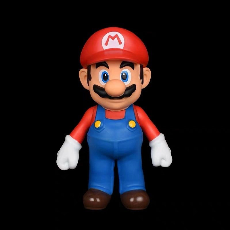 3D Custom Mario Plastic Action Toys Children Collection Gift