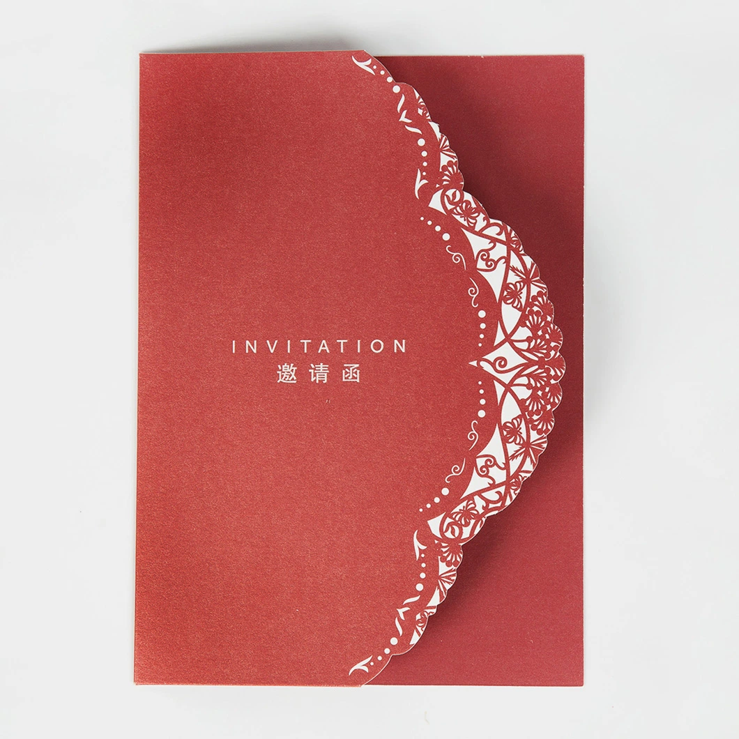 China Wholesale Valentine&prime; S Day/Wedding/Event Invitation Card Packaging