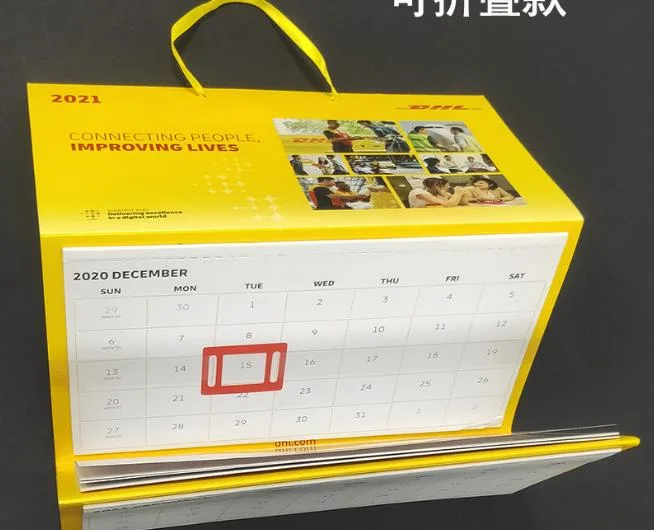 China Factory 3D Lenticular Calendar Guangdong Wall Calendar for Wall Hanging