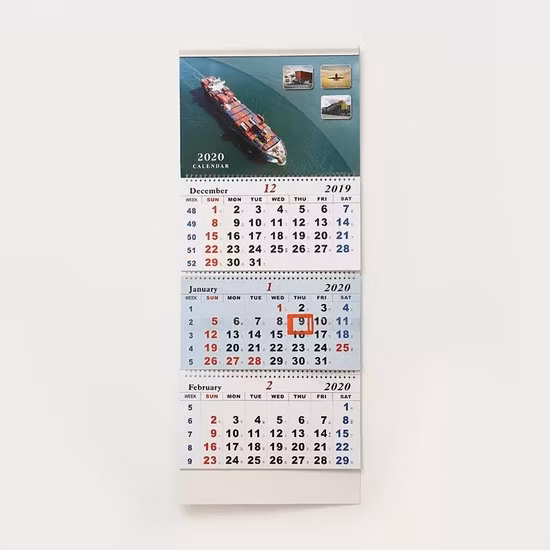 China Factory 3D Lenticular Calendar Guangdong Wall Calendar for Wall Hanging