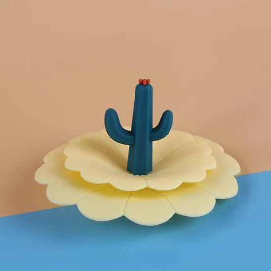 Creative Cute Children Fruit Shape Custom Food Grade Silicone Lids