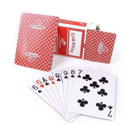 Kuwait Qatar Saudi Arabia Custom Logo Plastic High Quality Packaging Tuck Boxes Plastic Box Waterproof 100% PVC Plastic Playing Card
